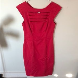 French Connection Hot Pink Dress